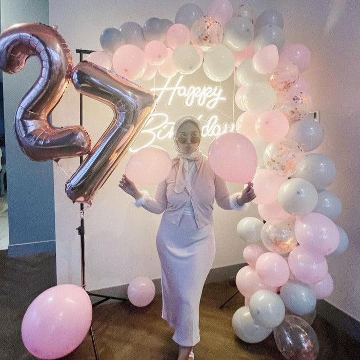 HAPPY BIRTHDAY NEON SIGN RENTAL — LED NEON SIGN