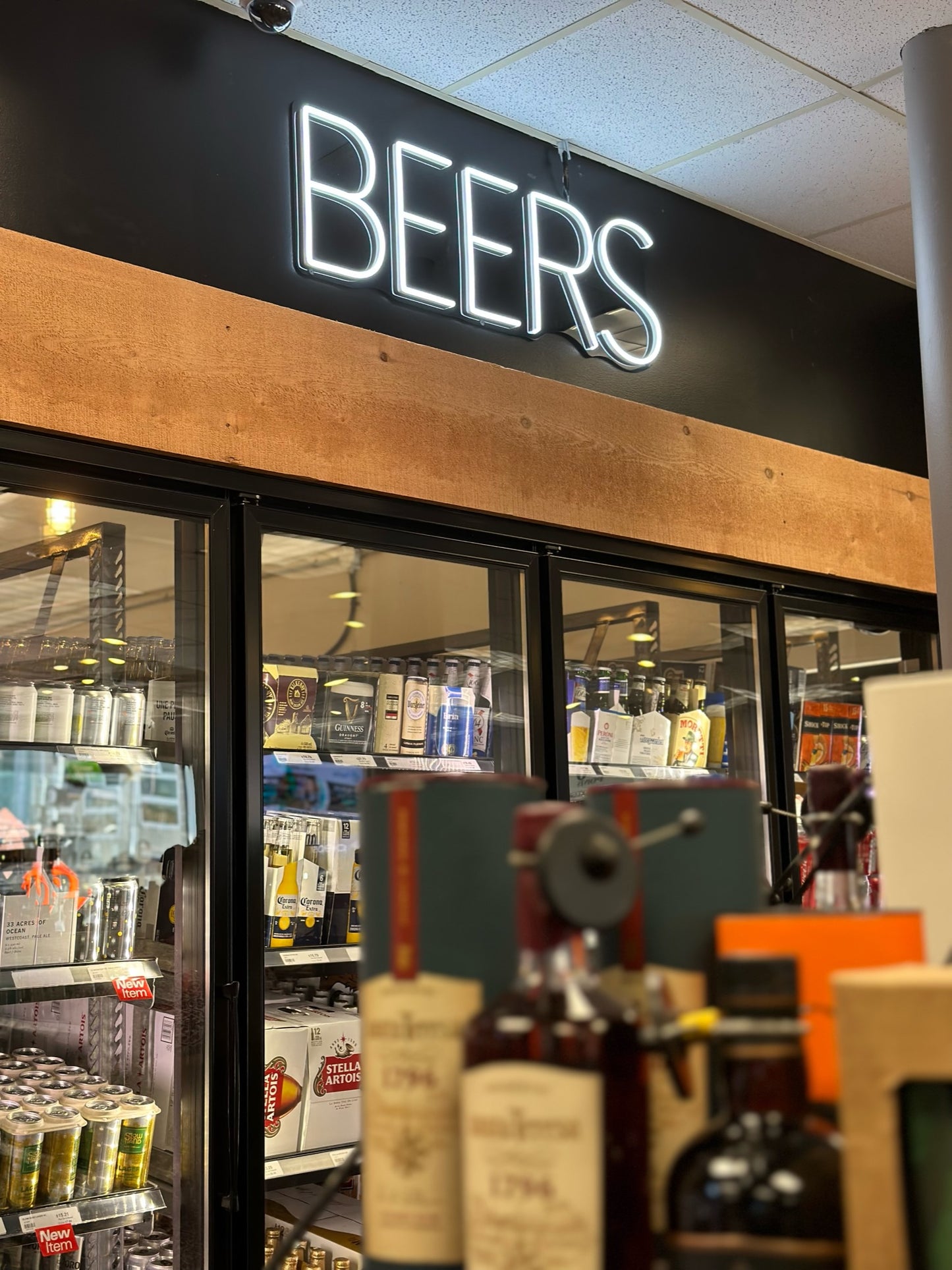 beer sign