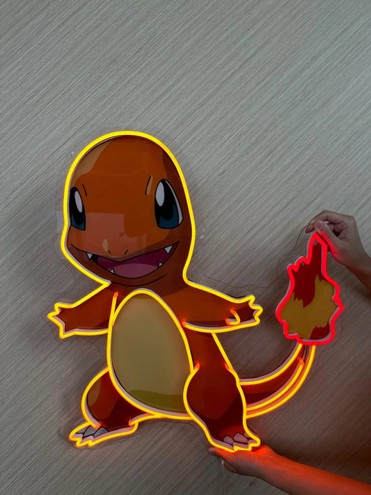 CHARMANDER NEON SIGN β LED NEON SIGN Nightglow Studio