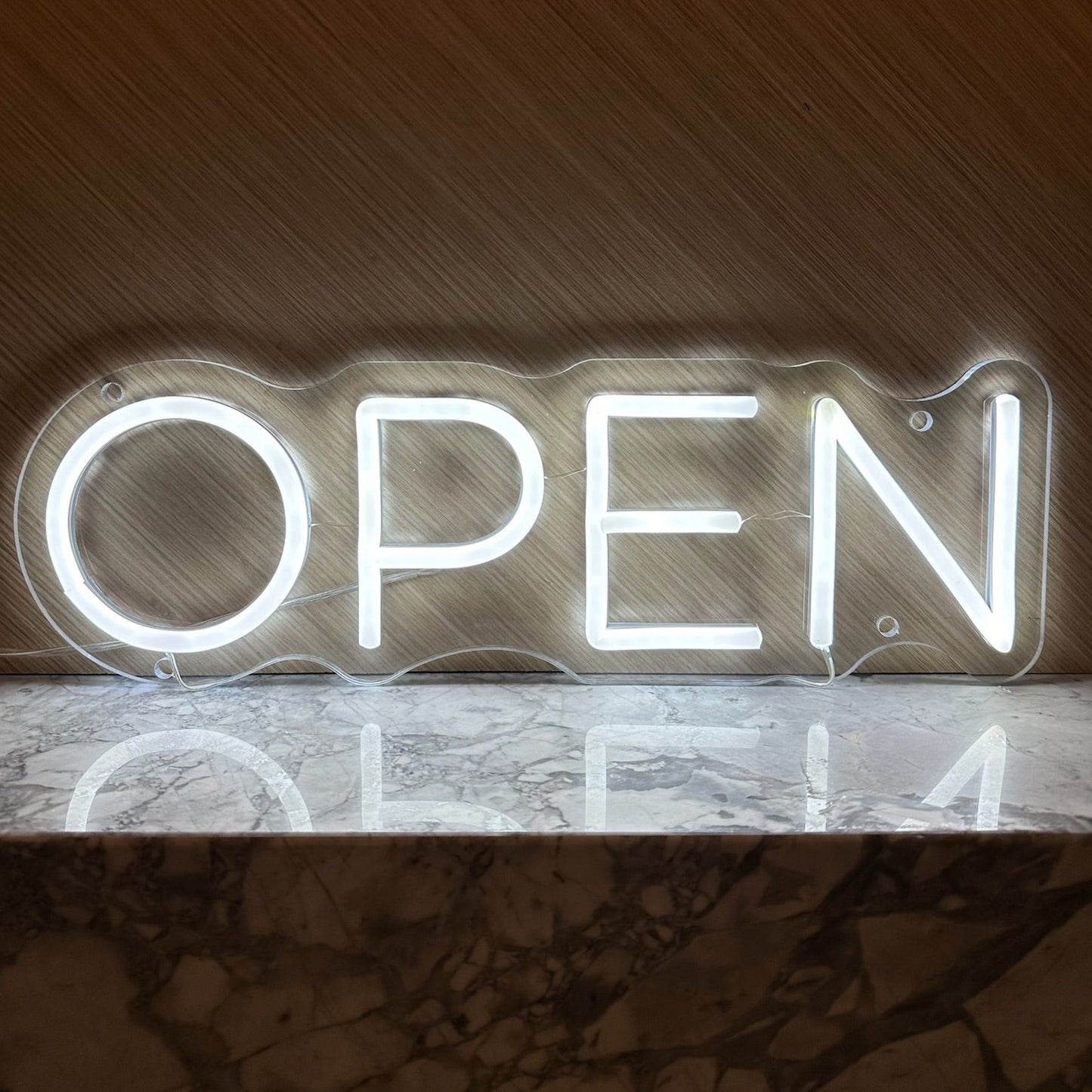 MODERN OPEN SIGN — LED NEON SIGN