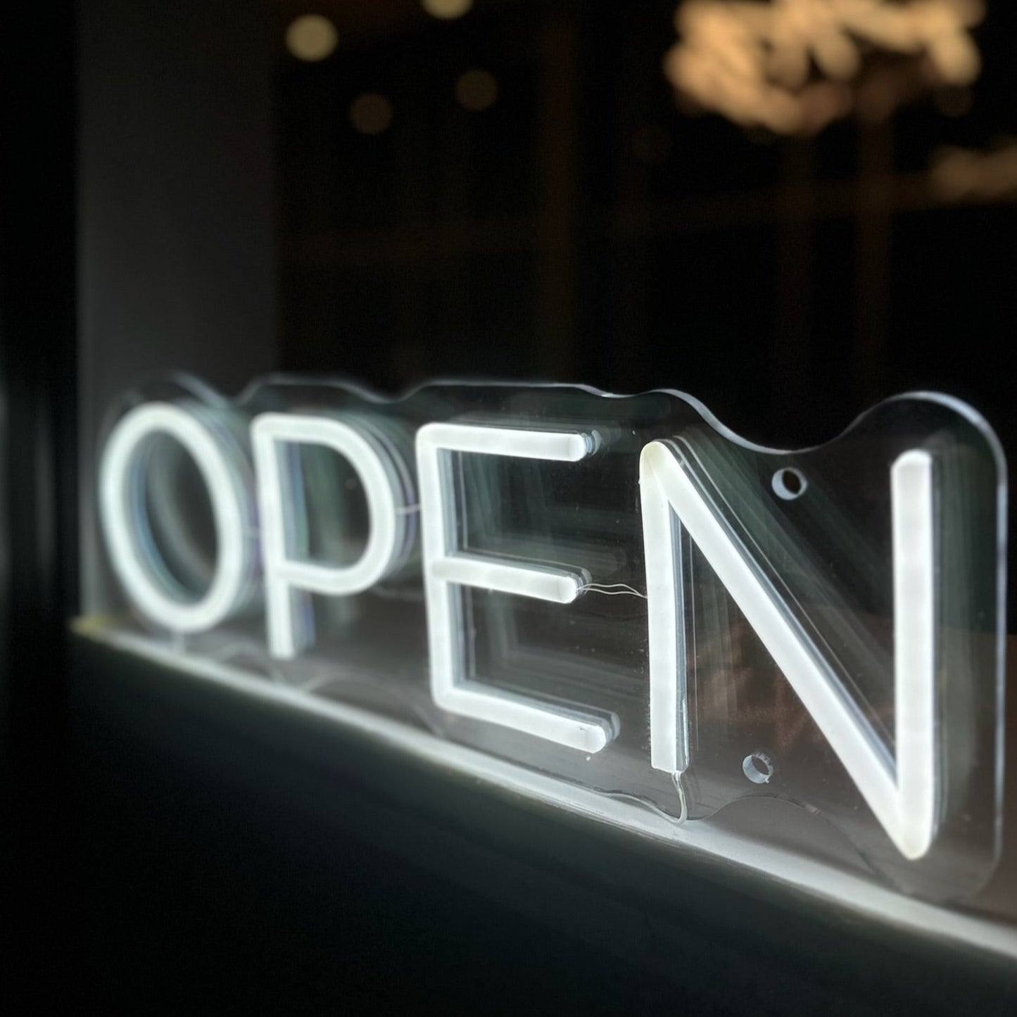 MODERN OPEN SIGN — LED NEON SIGN