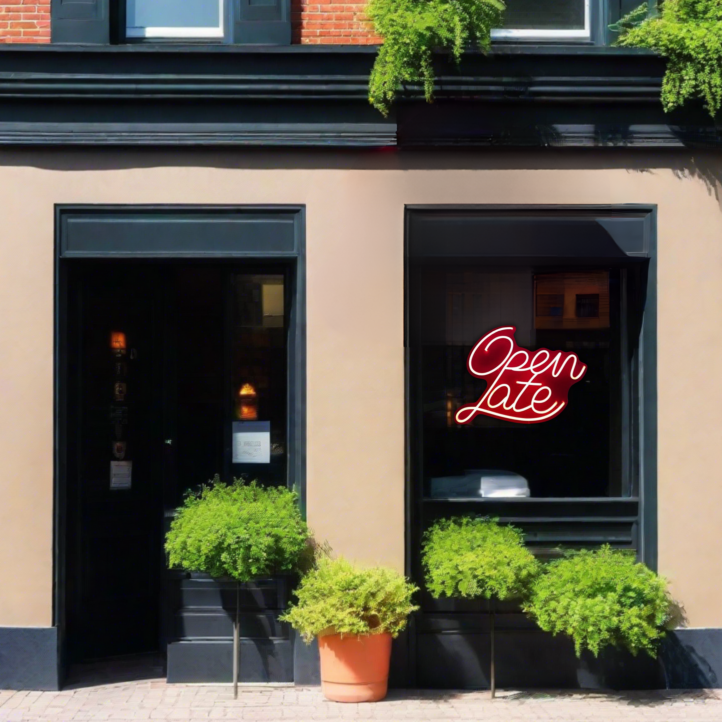 OPEN LATE SIGN — LED NEON SIGN