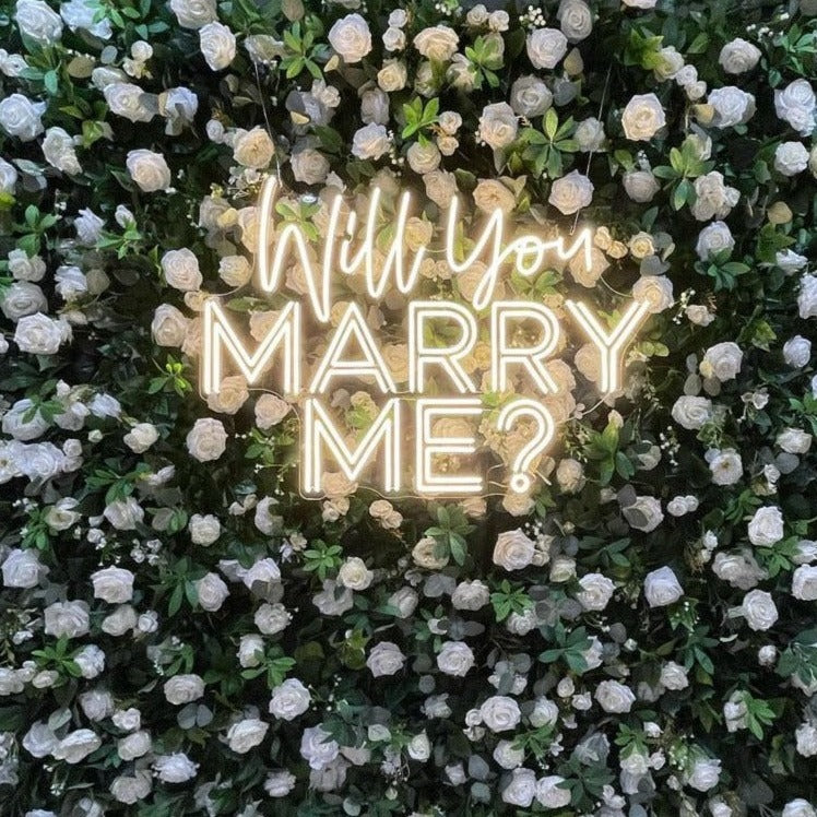 WILL YOU MARRY ME — LED NEON SIGN