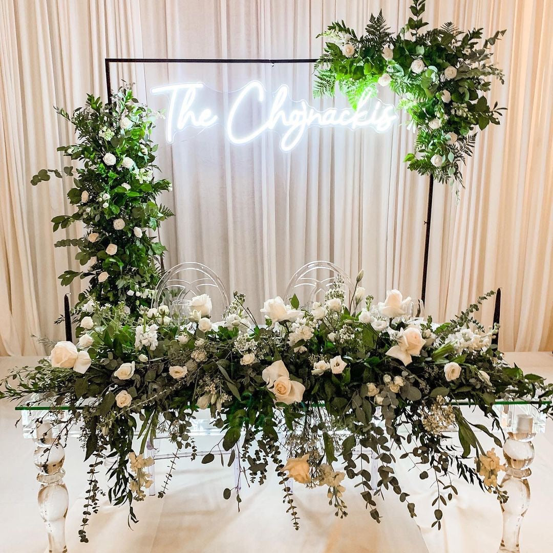 WEDDING NEON SIGN — LED NEON SIGN