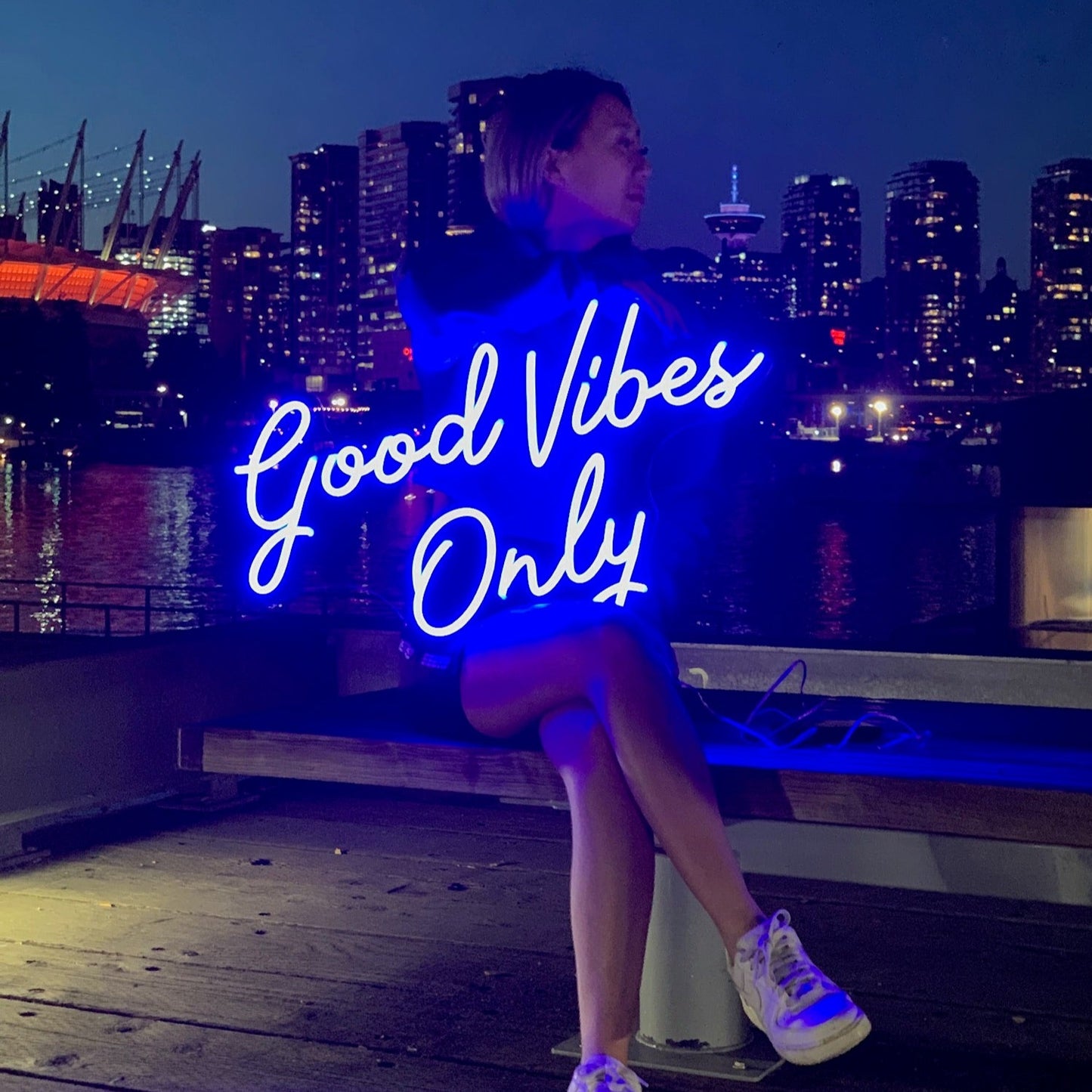 GOOD VIBES ONLY — LED NEON SIGN
