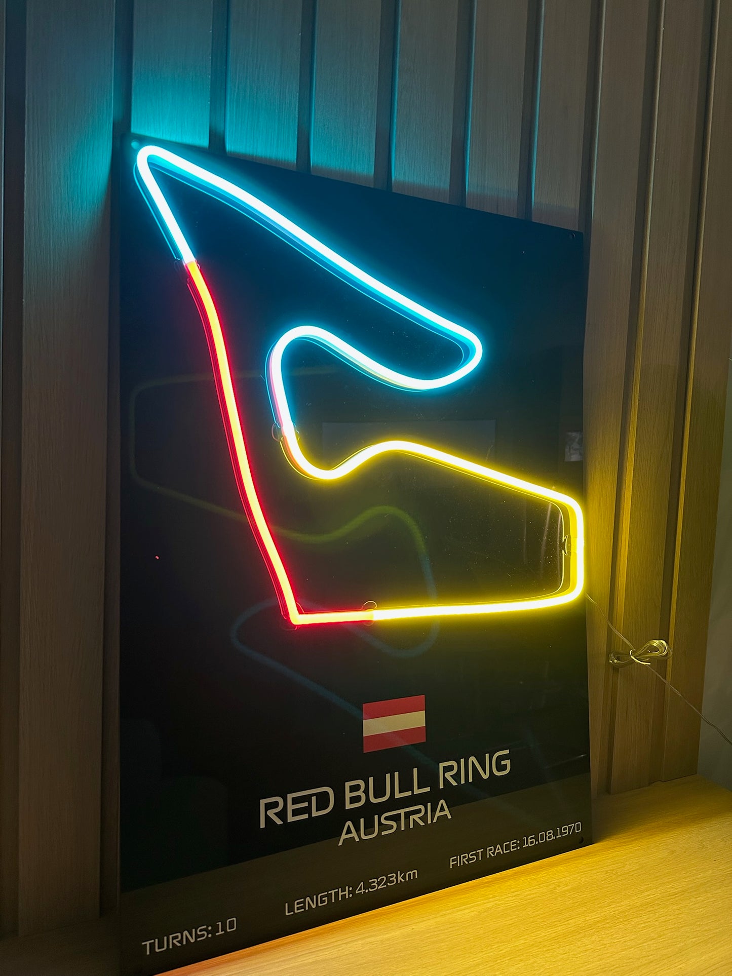 F1 AUSTRIAN GRAND PRIX LED NEON SIGN— LED NEON SIGN