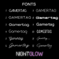 GAMERTAG USERNAME NEON SIGN  — LED NEON SIGN Nightglow Studio