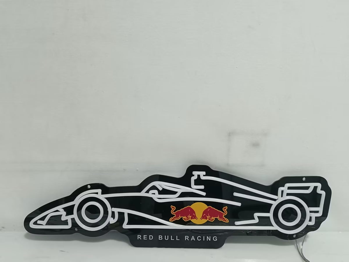 F1 Redbull Racing Car - LED Backlit Neon Sign Nightglow Studio