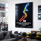 Neon sign of Suzuka International Racing Course in a room with racing memorabilia.