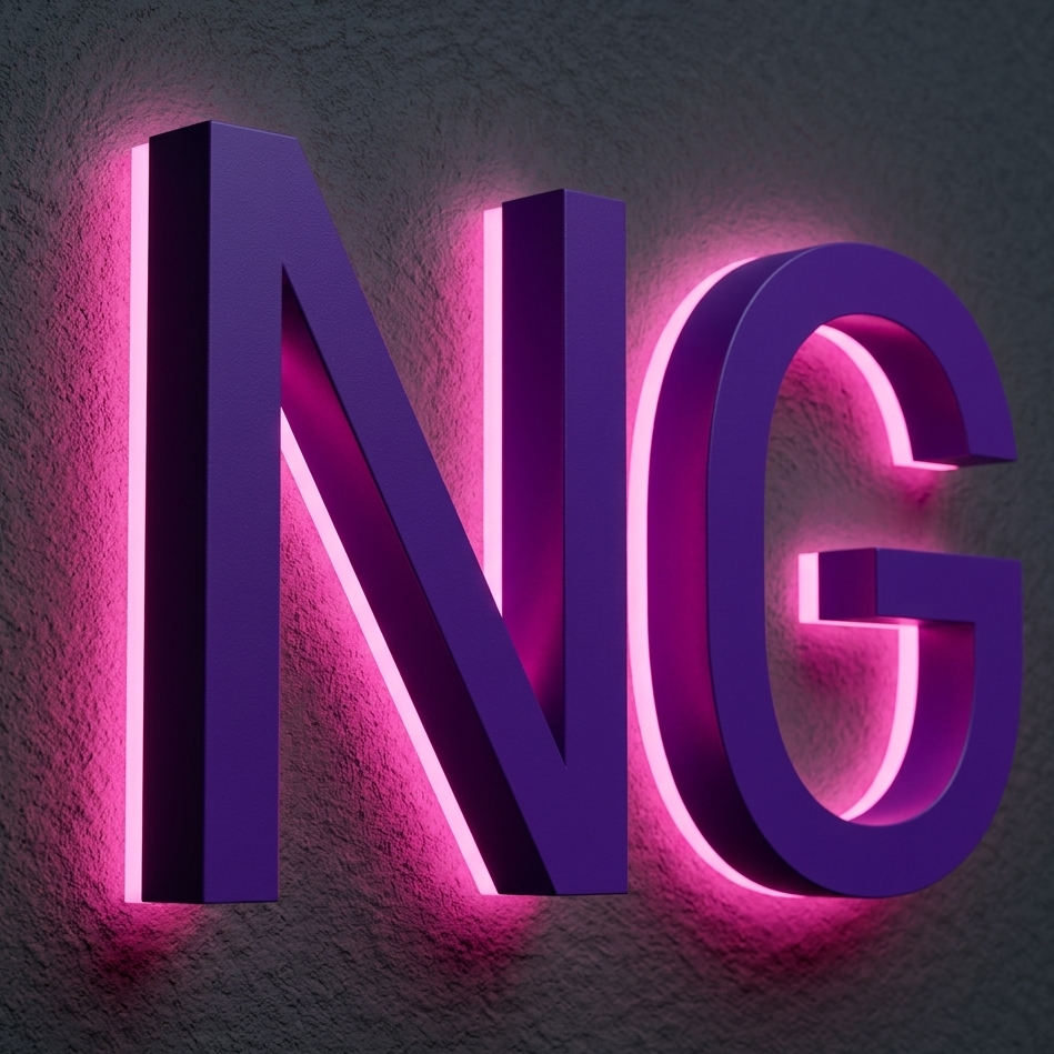 backlit 3d letter channel letter LED signage for business