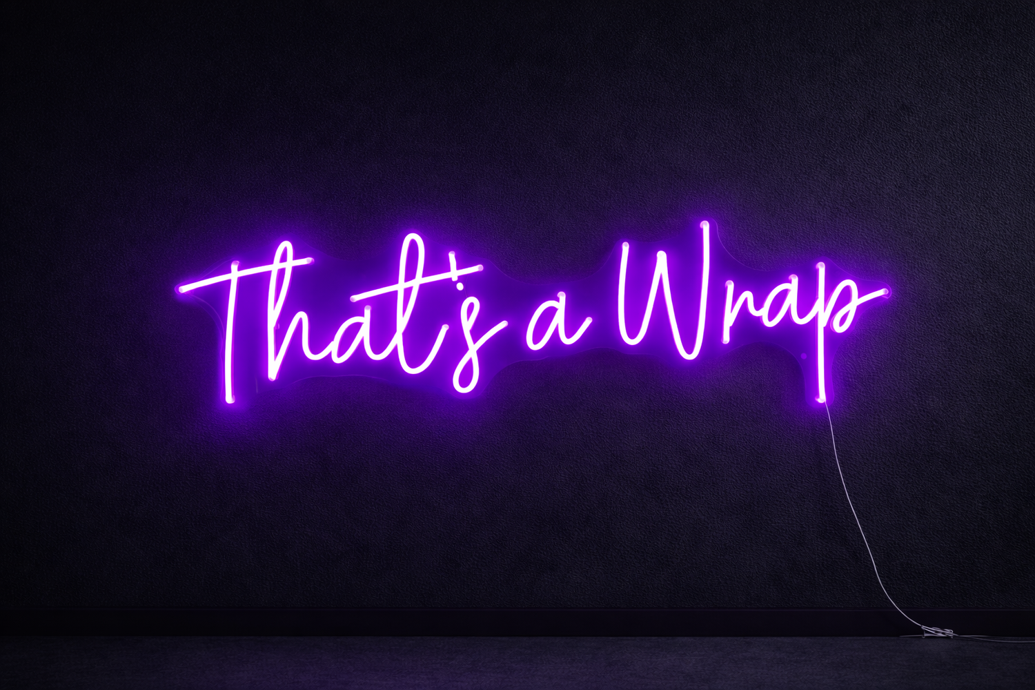 Professional LED neon sign for film and TV production