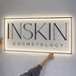 custom acrylic backlit sign of business logo, business LED signs