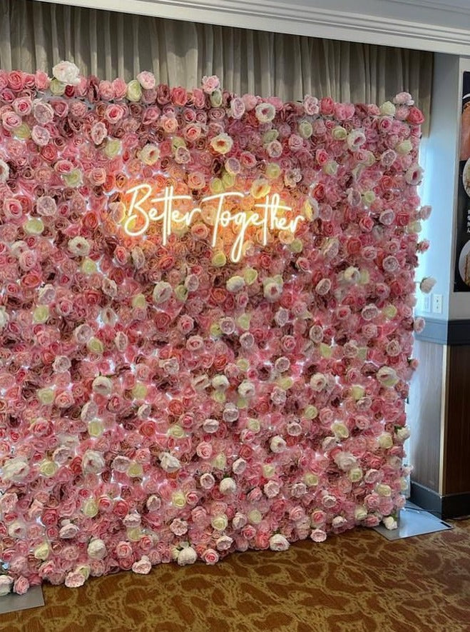 BETTER TOGETHER NEON SIGN | WEDDING LED WALL LIGHT | NIGHTGLOW STUDIO