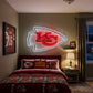 KANSAS CITY CHIEFS NEON SIGN | NFL FOOTBALL WALL LIGHT Nightglow Studio