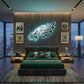 PHILADELPHIA EAGLES NEON SIGN | NFL FOOTBALL WALL LIGHT Nightglow Studio