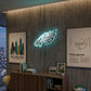 PHILADELPHIA EAGLES NEON SIGN | NFL FOOTBALL WALL LIGHT Nightglow Studio