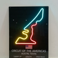 f1 austin texas circuit track neon sign