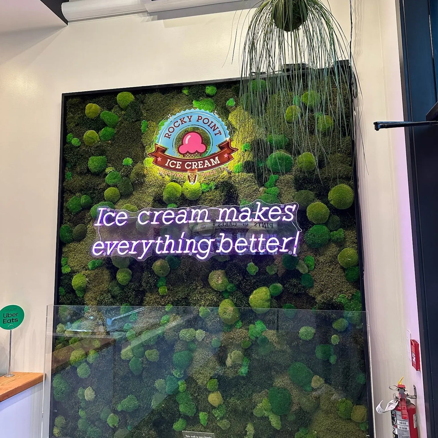 ICE CREAM NEON SIGN | CAFE & SWEET SHOP WALL DECOR Nightglow Studio