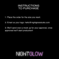 Custom Backlit Acrylic Signs for Businesses - Round Nightglow Studio
