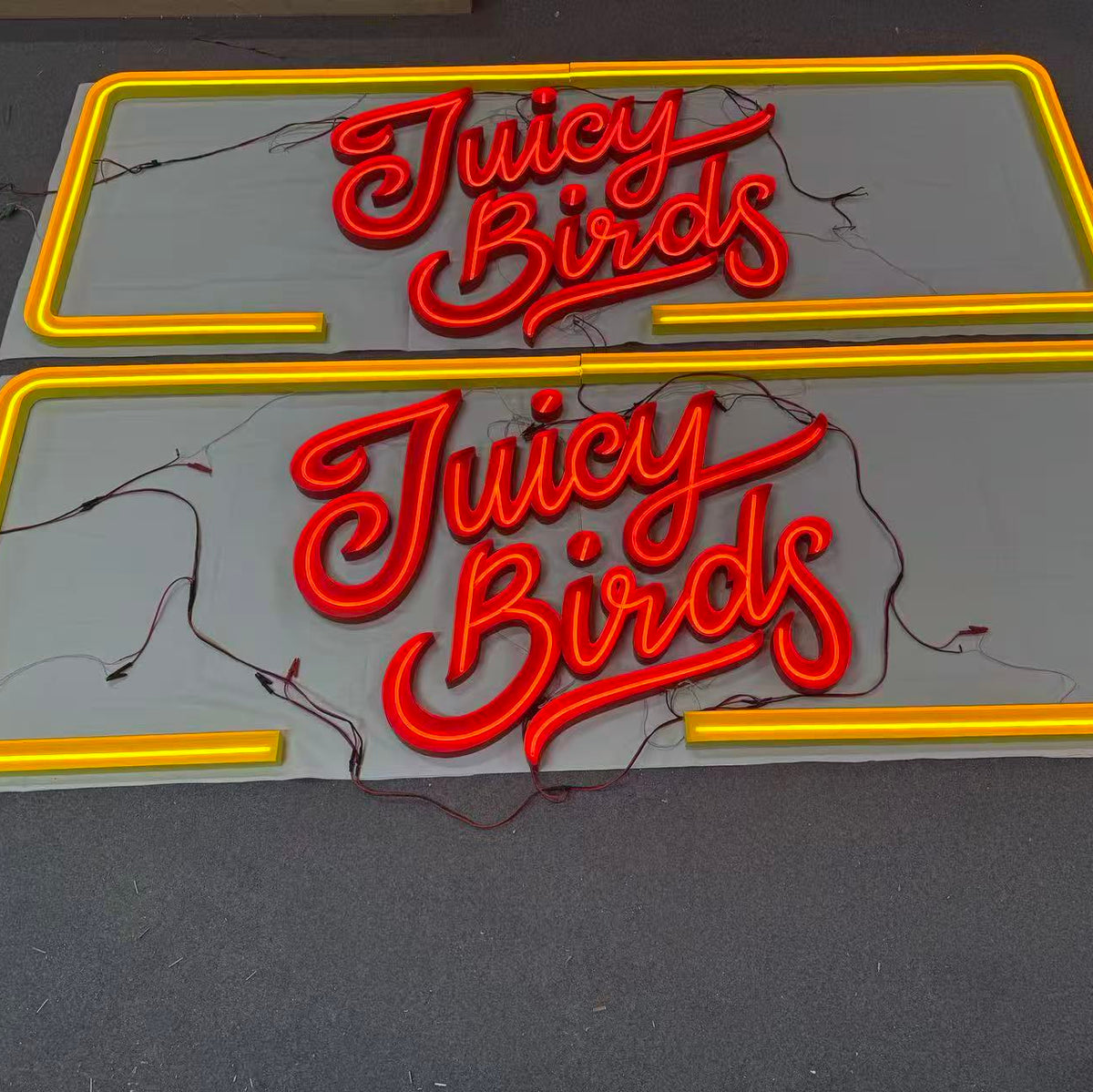 neon open channel letter signage for business and storefronts
