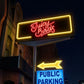 neon open channel letter signage for business and storefronts