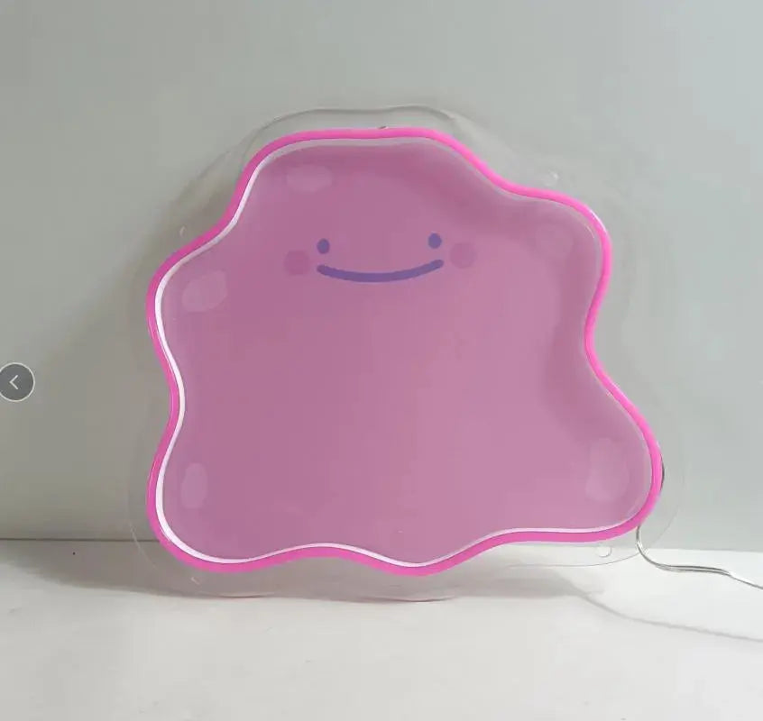 DITTO NEON SIGN | CUTE KAWAII BLOB LED WALL LIGHT Nightglow Studio