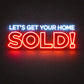 realtor neon sign for realty offices and real estate groups