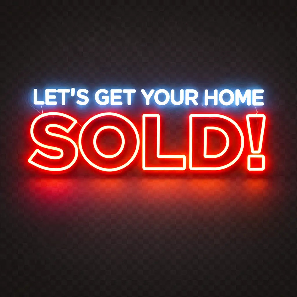 realtor neon sign for realty offices and real estate groups