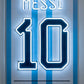 Lionel Messi Soccer Football Jersey Fan Art | Neon Sign LED Wall Decor Nightglow Studio