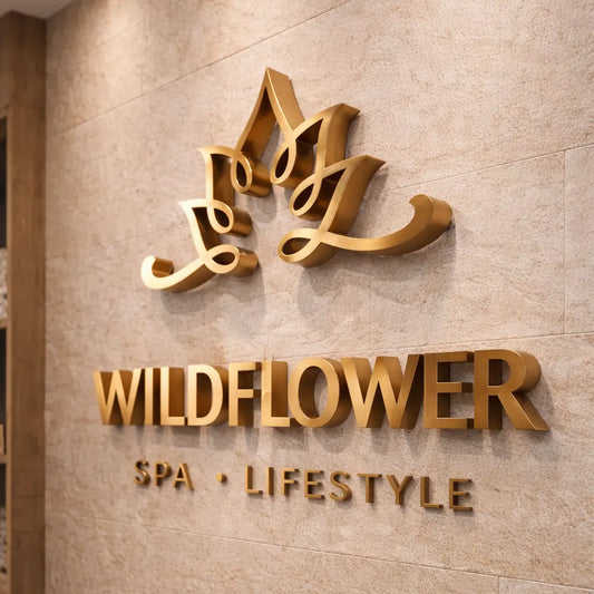 metal 3D letters sign for businesses