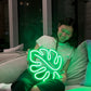 MONSTERA LEAF NEON SIGN  — LED NEON SIGN