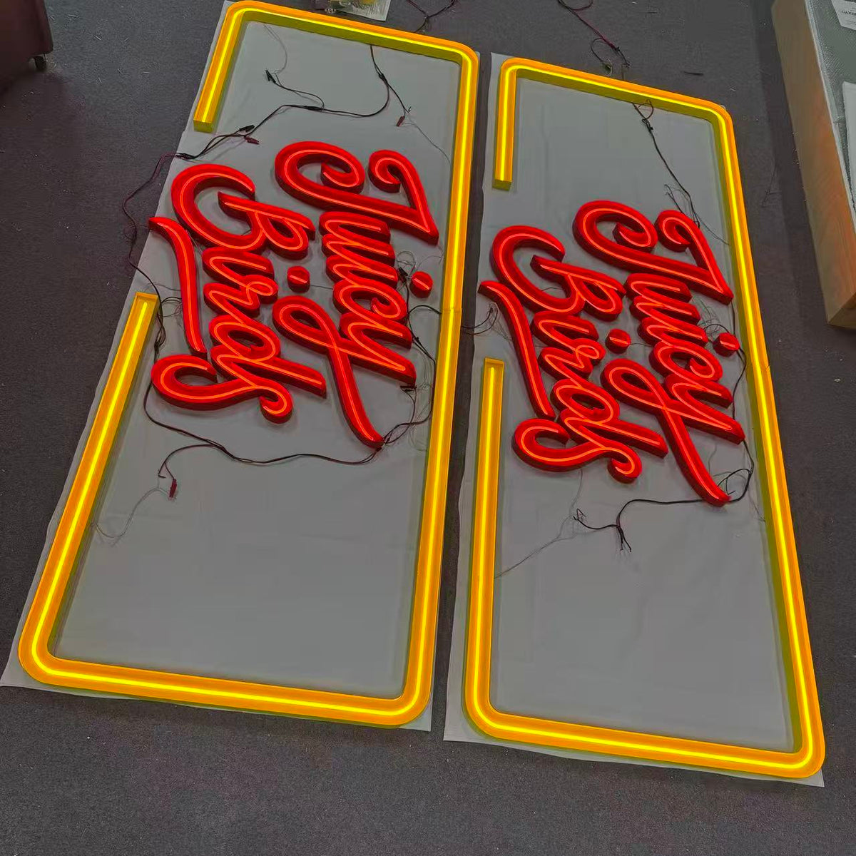 neon open channel letter signage for business and storefronts