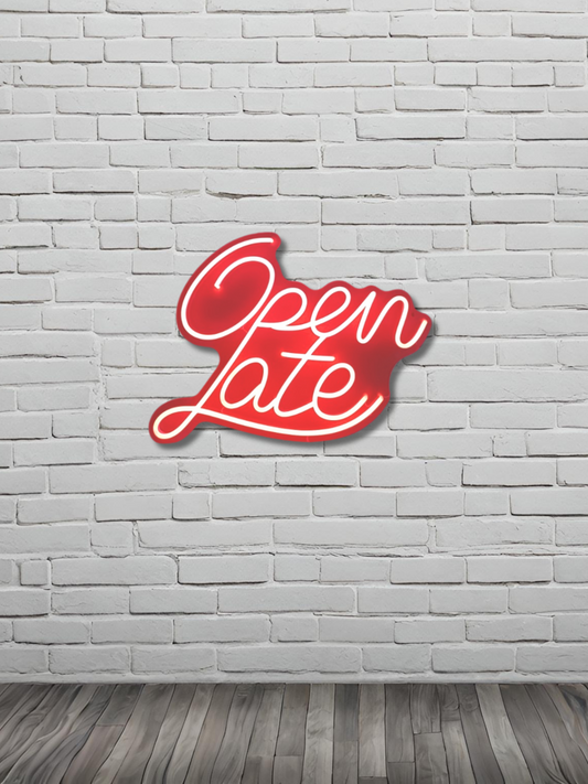 open late sign