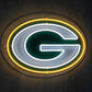GREEN BAY PACKERS NEON SIGN | NFL FOOTBALL WALL LIGHT Nightglow Studio