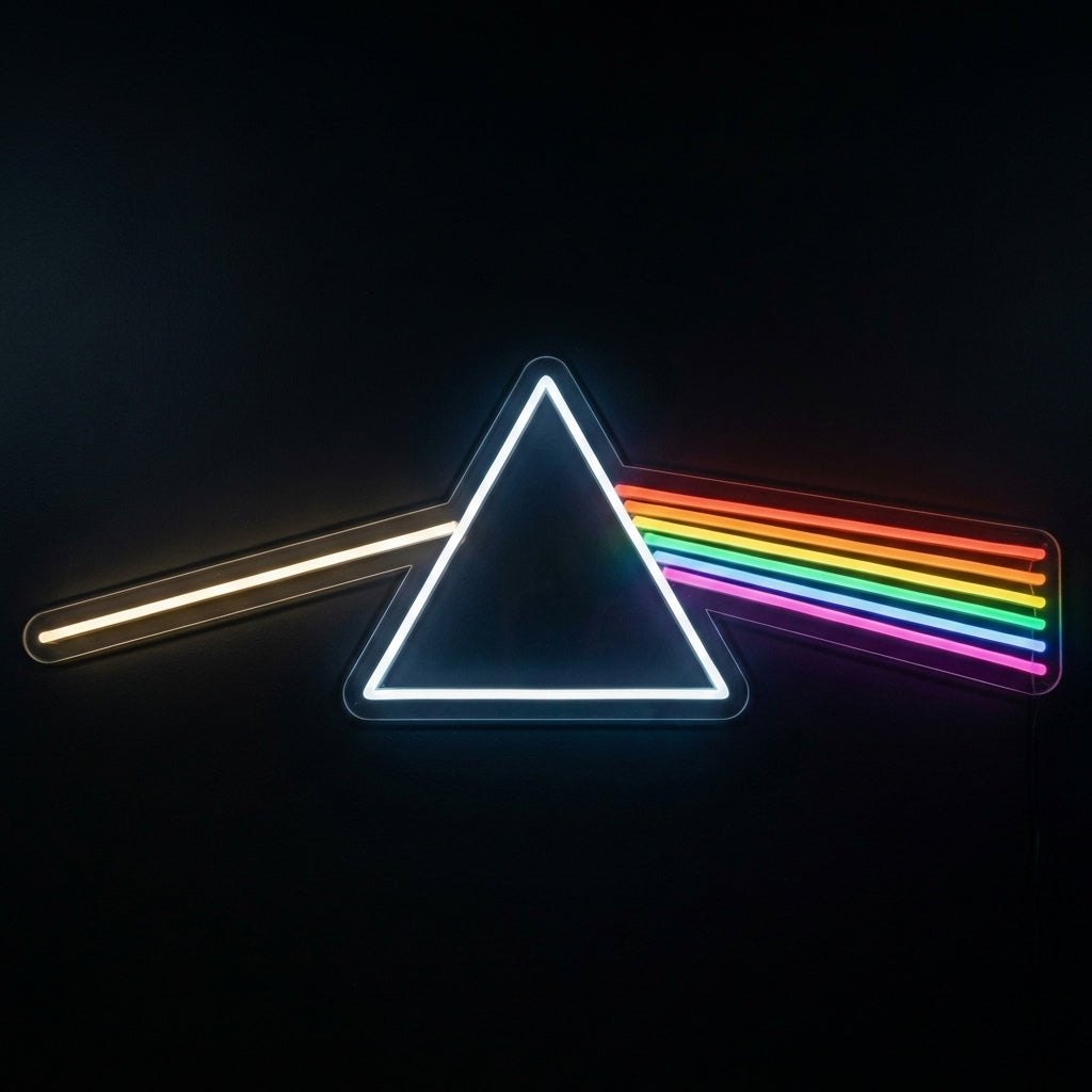 pink floyd dark side of the moon neon sign 
