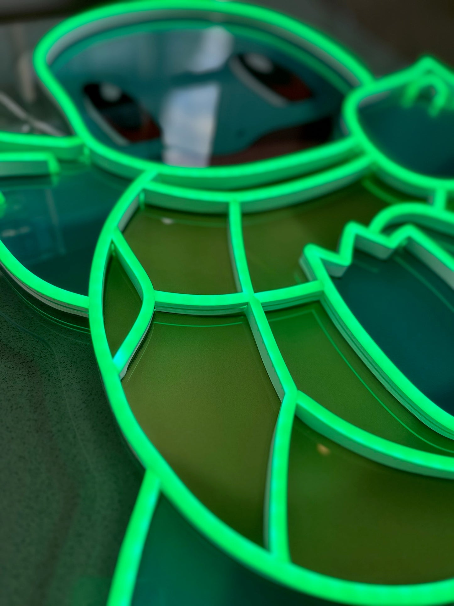 SQUIRTLE NEON SIGN — LED NEON SIGN