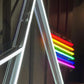 PINK FLOYD DARK SIDE PRISM NEON SIGN | LED MUSIC STUDIO WALL LIGHT Nightglow Studio