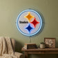 PITTSBURGH STEELERS NEON SIGN | NFL FOOTBALL WALL LIGHT Nightglow Studio