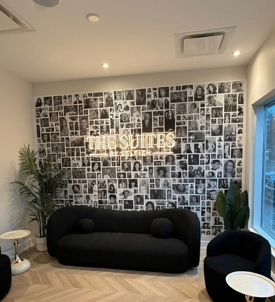 LED neon sign for beauty salon, spa, nail bar business 