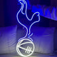 tottenham spur football team logo neon sign soccer team fan art