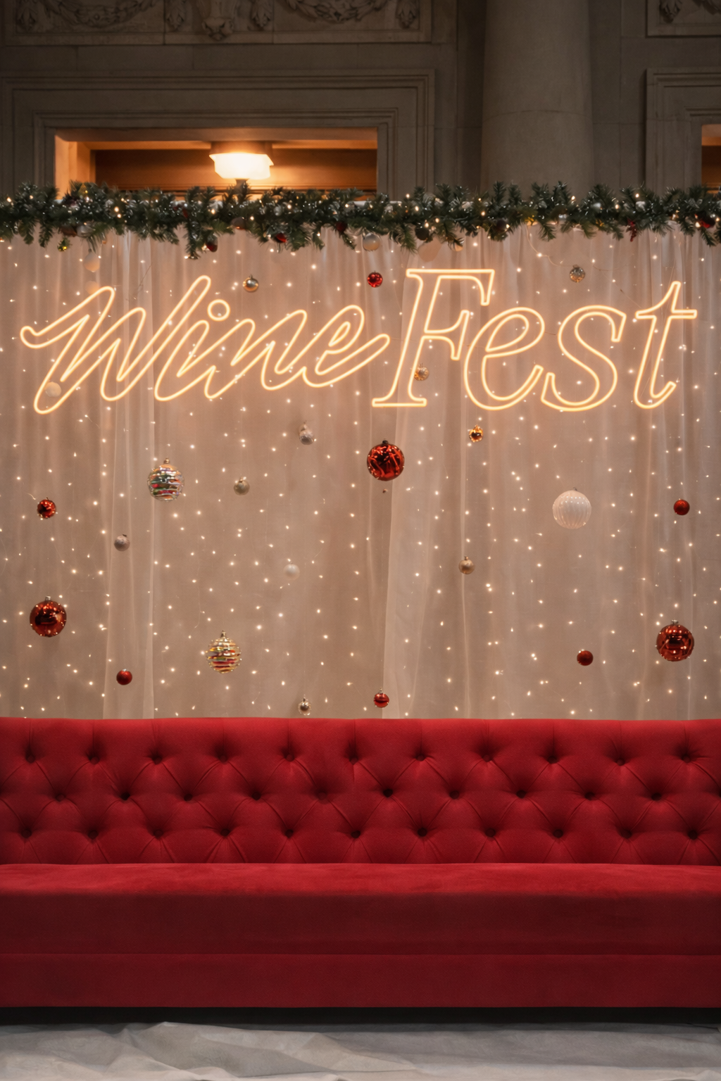 wine fest toronto custom neon sign for events, brands, festivals