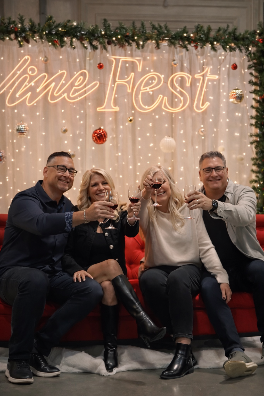 wine fest toronto custom neon sign for events, brands, festivals