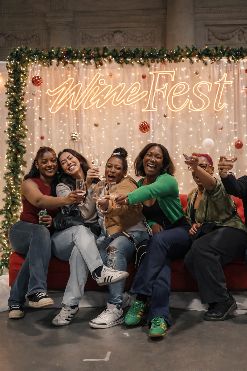 wine fest toronto custom neon sign for events, brands, festivals