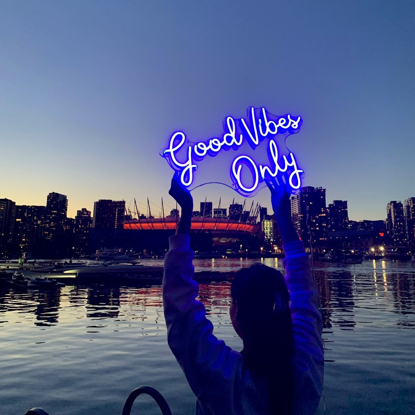 GOOD VIBES ONLY — LED NEON SIGN