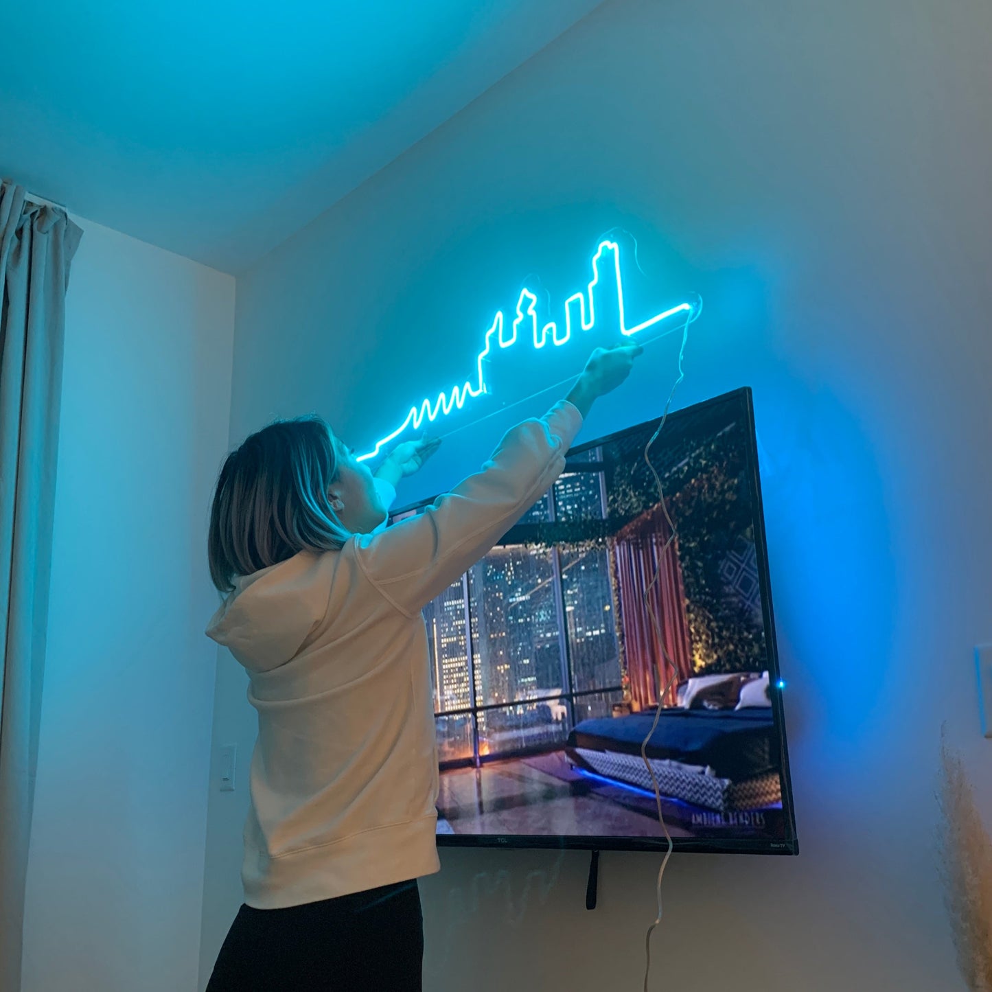 NIGHTGLOW ORIGINAL VANCOUVER SKYLINE — LED NEON SIGN