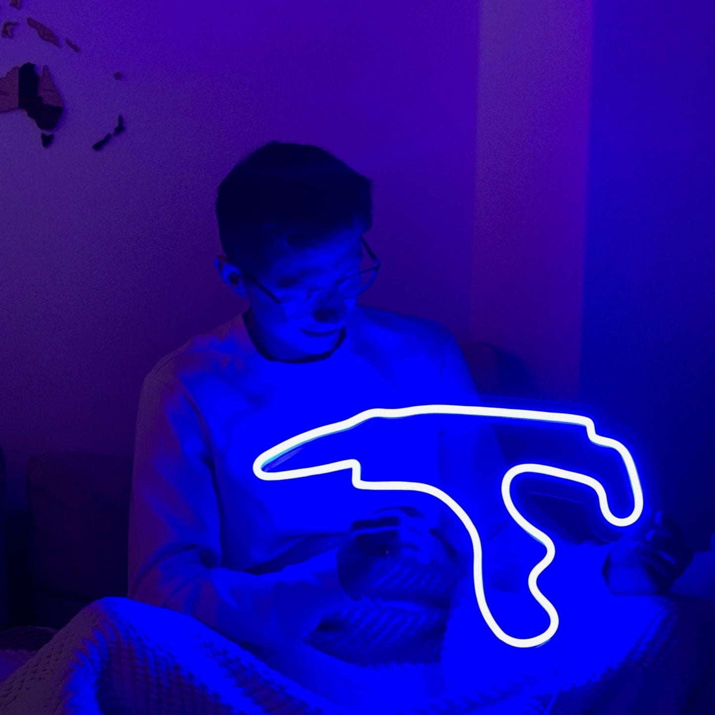 FORMULA 1 CIRCUIT — LED NEON SIGN