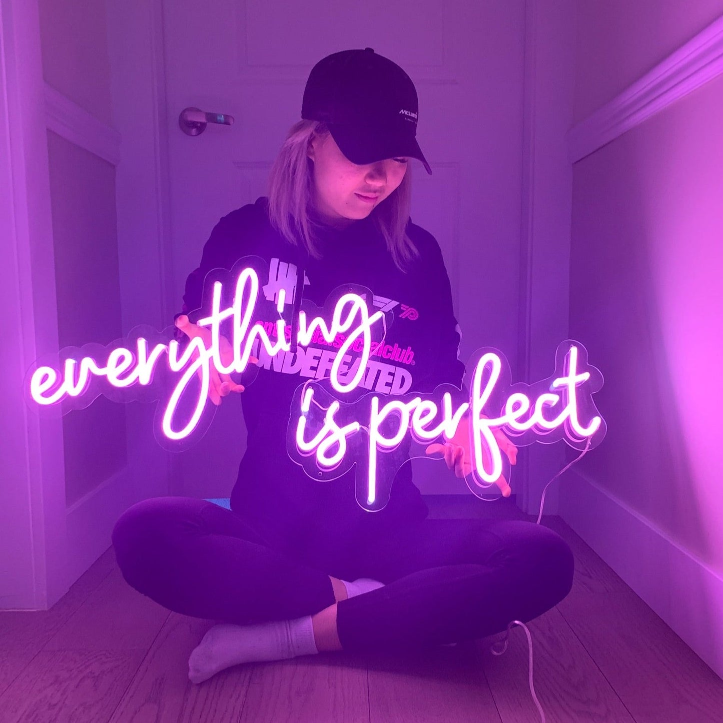 EVERYTHING IS PERFECT — LED NEON SIGN